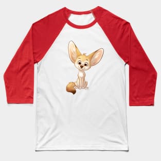 Fennec Fox Baseball T-Shirt